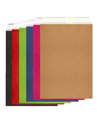 Sobres Papel Regalo de Colore de 45 x 50 cm + 5 de Solapa, Cierre Autoadhesivo