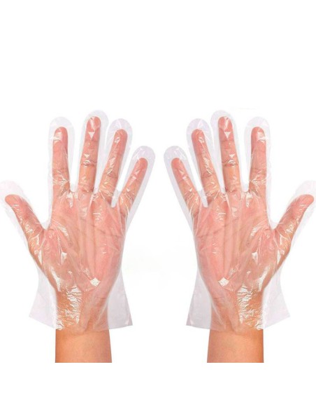 Guantes de Plastico Transparentes