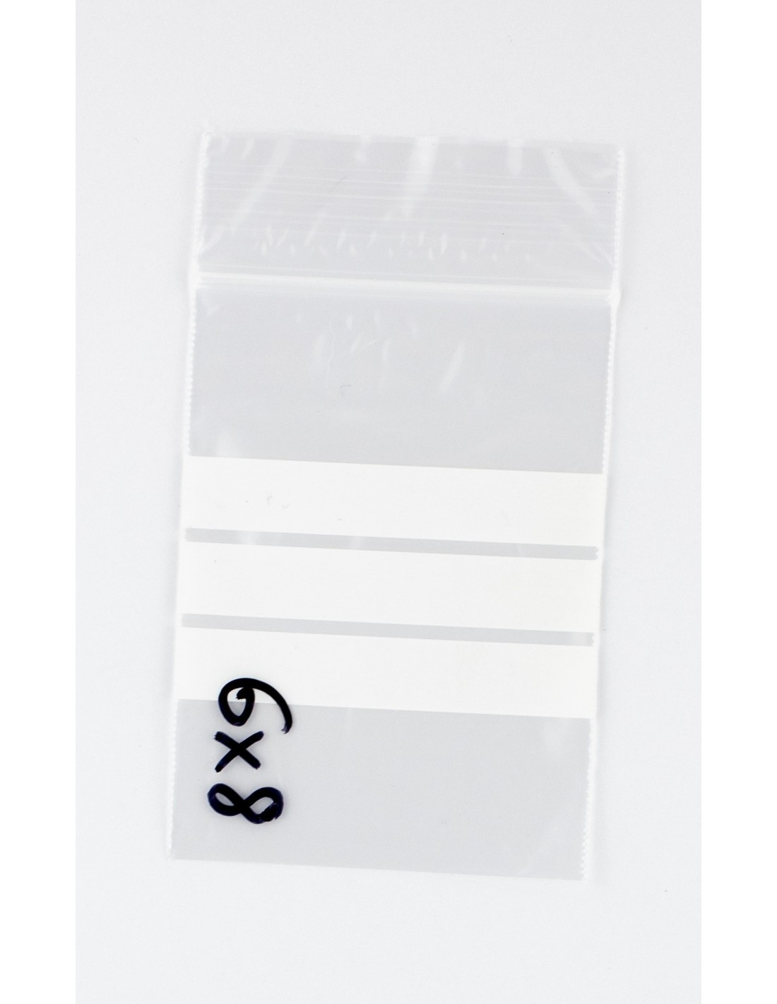 Bolsas Transparentes De Polietileno - Autocierre Grip 6 x 8 cm - 100  Unidades