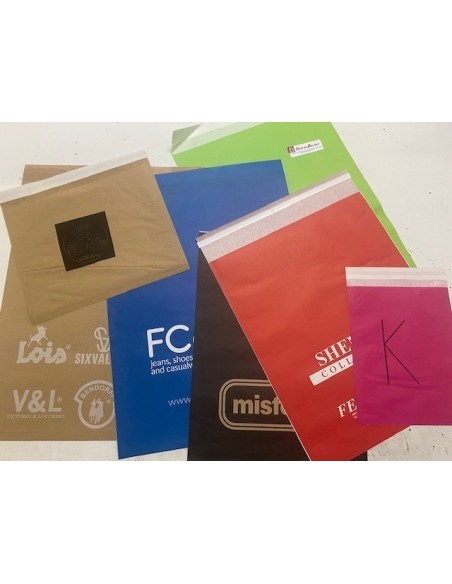 Sobres Papel Regalo de Colore de 36 x 45 cm + 5 de Solapa, Cierre Autoadhesivo