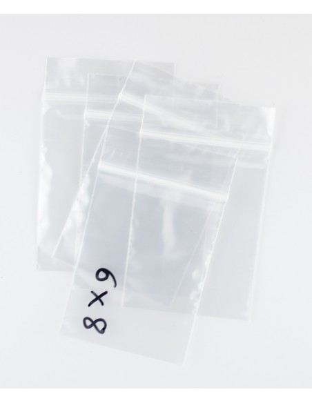 Bolsas con Autocierre Zip transparentes de 6 x 8 cm