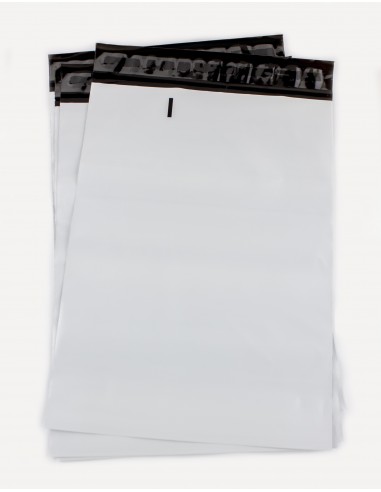 Sobres Plástico Opaco para  Envíos de Mensajería de 22´5 x 31 cm, + 3 cm de Solapa Adhesiva