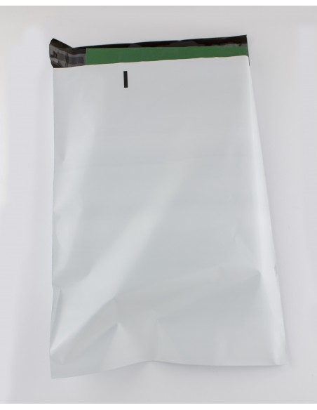 Sobres Plástico Opaco para  Envíos de Mensajería de 22´5 x 31 cm, + 4 cm de Solapa Adhesiva