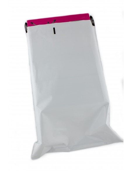 Sobres Plástico Opaco para  Envíos de Mensajería de 25 x 35 cm, + 4 cm de Solapa Adhesiva