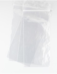 Bolsas de plástico transparente a medida con cierre de cremallera