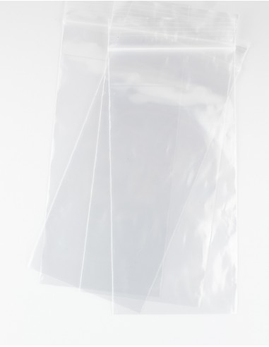 Bolsas con Autocierre Zip transparentes de 6 x 15 cm