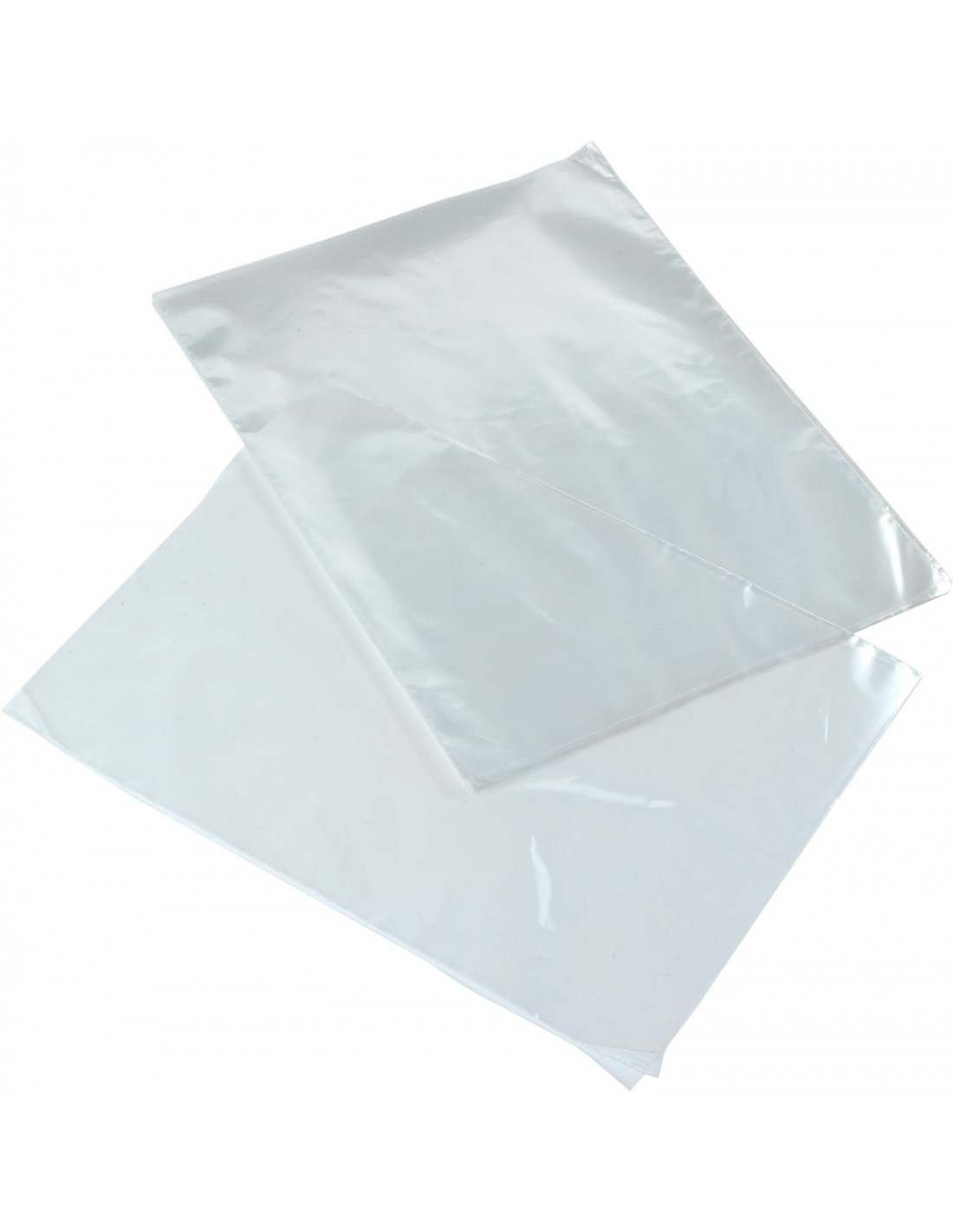 Bolsas de Polietileno sin Cierre Transparentes de 20 x 30 cm