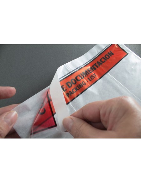 Sobres Porta Documentos Packing List de 16´5 x 12´2 cm