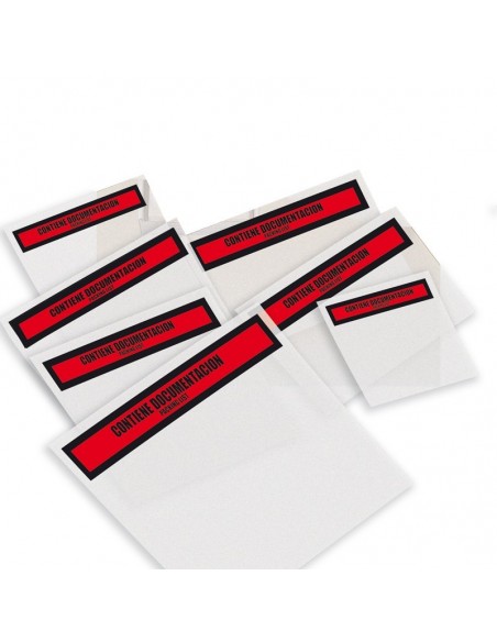 Sobres Porta Documentos Packing List de 22´5 x 16´5 cm