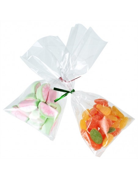 Bolsas de Celofán (Polipropileno) sin Cierre de 5 x 7 cm