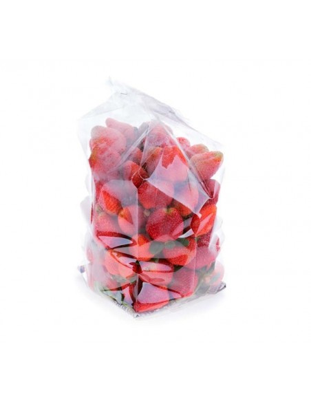 Bolsas de Celofán, Base de 14 x 8 cm x Alto 35 cm, con Fuelle y Fondo Cuadrado. (Polipropileno)