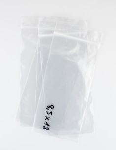 Bolsa Autocierre con Franjas para Escritura 18 x 25 cm